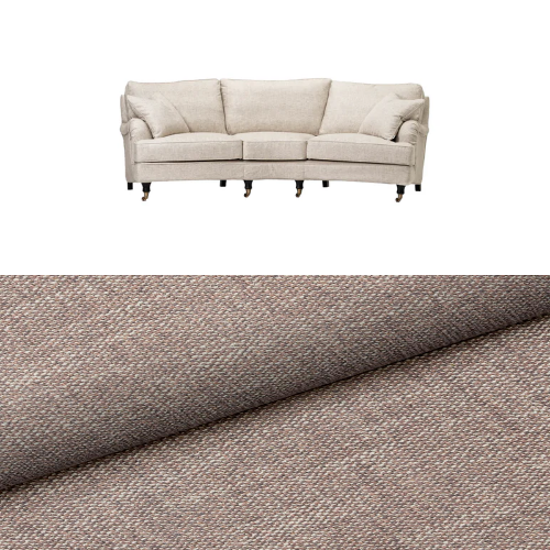 Klädsel till soffa Englesson Howard 3.5-sits medium svängd Tyg Tulia