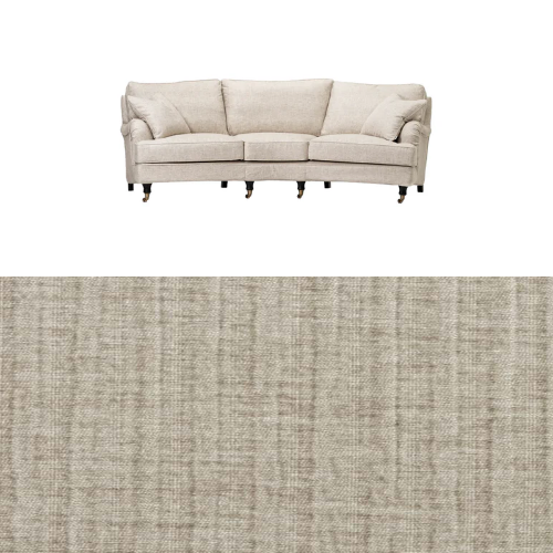 Klädsel till soffa Englesson Howard 3.5-sits medium svängd Tyg Vamos