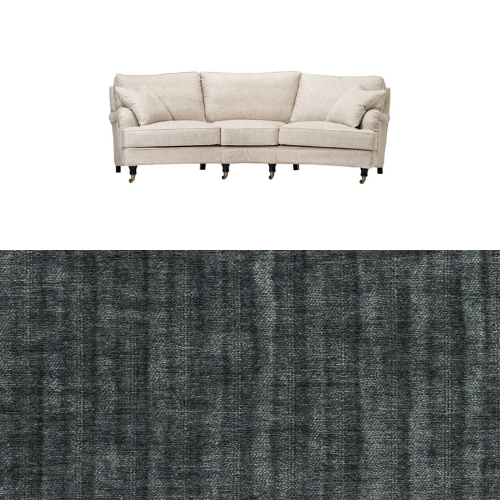 Klädsel till soffa Englesson Howard 3.5-sits medium svängd Tyg Vamos