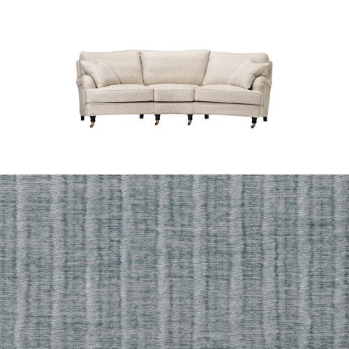 Klädsel till soffa Englesson Howard 3.5-sits medium svängd Tyg Vamos
