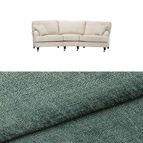 Klädsel till soffa Englesson Howard 3,5-sits svängd Tyg Lemma Chenille
