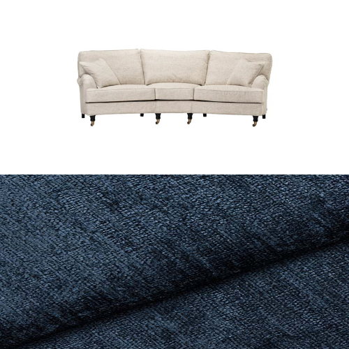 Klädsel till soffa Englesson Howard 3,5-sits svängd Tyg Lemma Chenille