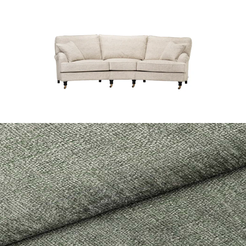 Klädsel till soffa Englesson Howard 3,5-sits svängd Tyg Lemma Chenille