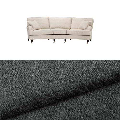 Klädsel till soffa Englesson Howard 3,5-sits svängd Tyg Lemma Chenille