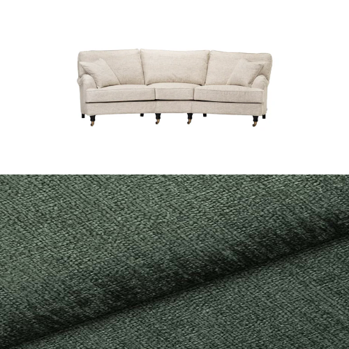Klädsel till soffa Englesson Howard 3,5-sits svängd Tyg Lemma Chenille
