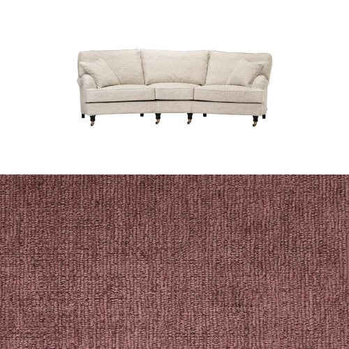 Klädsel till soffa Englesson Howard 3,5-sits svängd Tyg Lemma Chenille