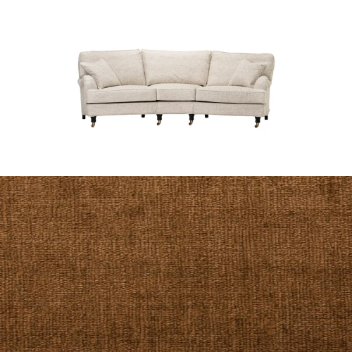 Klädsel till soffa Englesson Howard 3,5-sits svängd Tyg Lemma Chenille