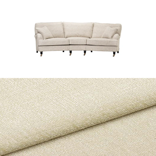 Klädsel till soffa Englesson Howard 3,5-sits svängd Tyg Lemma Chenille