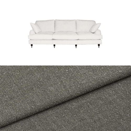 Klädsel till soffa Englesson Howard 3.5-sits rak Tyg Angola bouclé