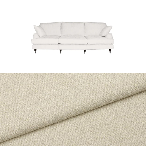 Klädsel till soffa Englesson Howard 3.5-sits rak Tyg Angola bouclé