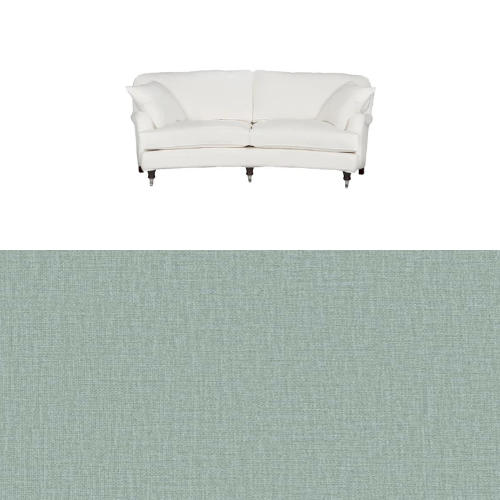 Klädsel till soffa Englesson Howard 3-sits medium svängd Tyg Lido