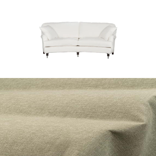 Klädsel till soffa Englesson Howard 3-sits medium svängd Tyg Lido