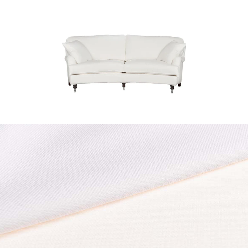 Klädsel till soffa Englesson Howard 3-sits medium svängd Tyg Lido