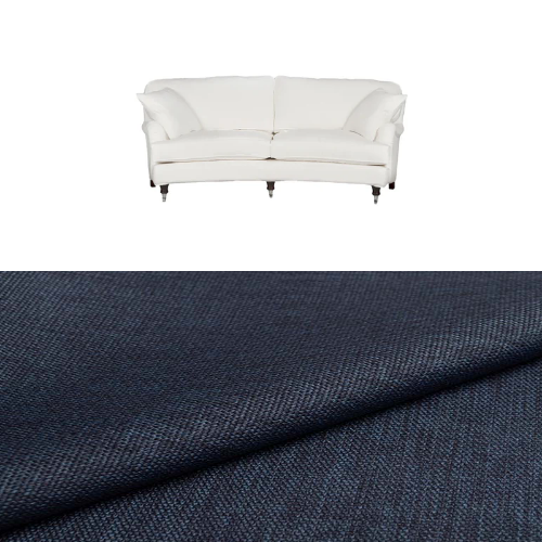 Klädsel till soffa Englesson Howard 3-sits medium svängd Tyg Lido
