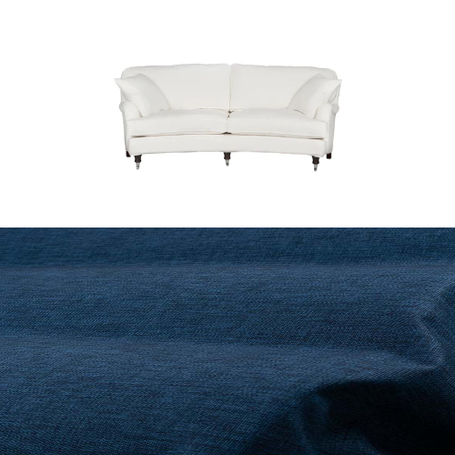 Klädsel till soffa Englesson Howard 3-sits medium svängd Tyg Lido