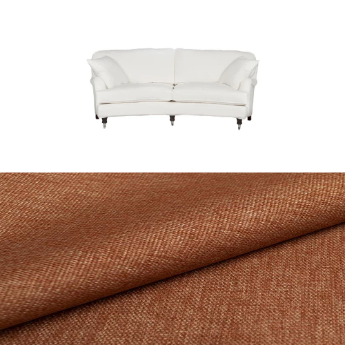 Klädsel till soffa Englesson Howard 3-sits medium svängd Tyg Lido