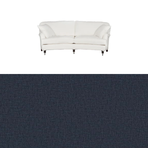 Klädsel till soffa Englesson Howard 3-sits medium svängd Tyg Lido