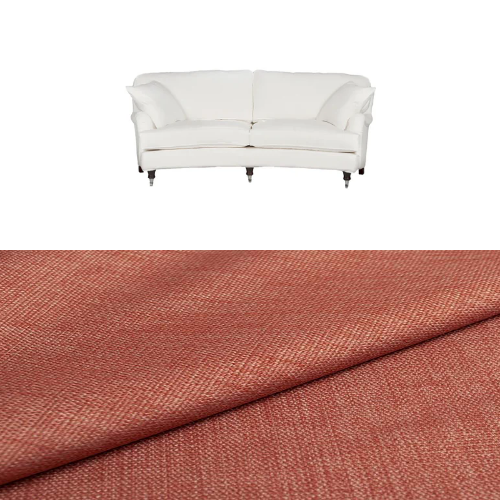 Klädsel till soffa Englesson Howard 3-sits medium svängd Tyg Lido