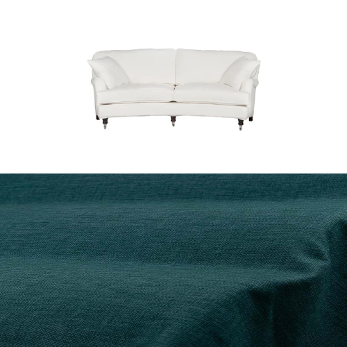 Klädsel till soffa Englesson Howard 3-sits medium svängd Tyg Lido