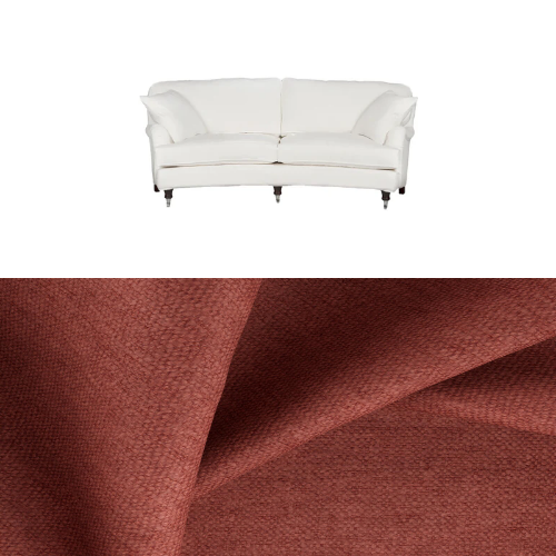 Klädsel till soffa Englesson Howard 3-sits medium svängd Tyg Lucca