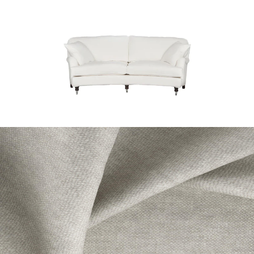 Klädsel till soffa Englesson Howard 3-sits medium svängd Tyg Lucca