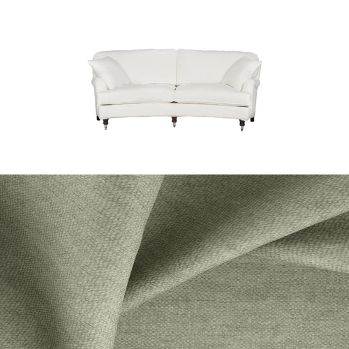 Klädsel till soffa Englesson Howard 3-sits medium svängd Tyg Lucca