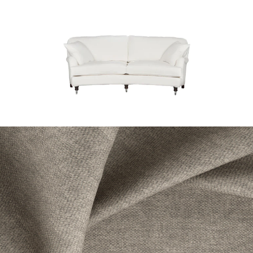 Klädsel till soffa Englesson Howard 3-sits medium svängd Tyg Lucca