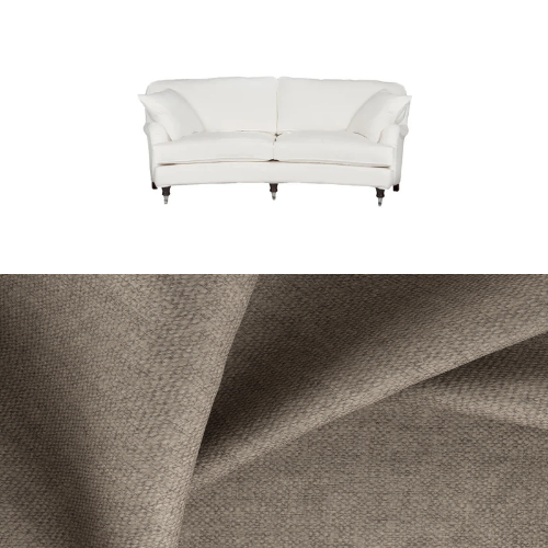 Klädsel till soffa Englesson Howard 3-sits medium svängd Tyg Lucca