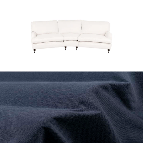 Klädsel till soffa Englesson Howard 4-sits svängd Tyg Caleido