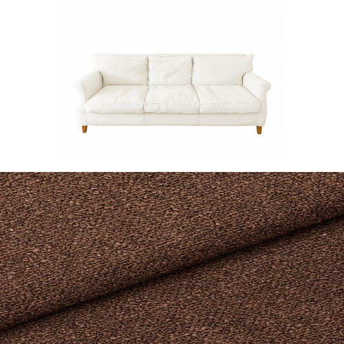 Klädsel till soffa Fogia Amelia 3-sits Tyg Angola bouclé