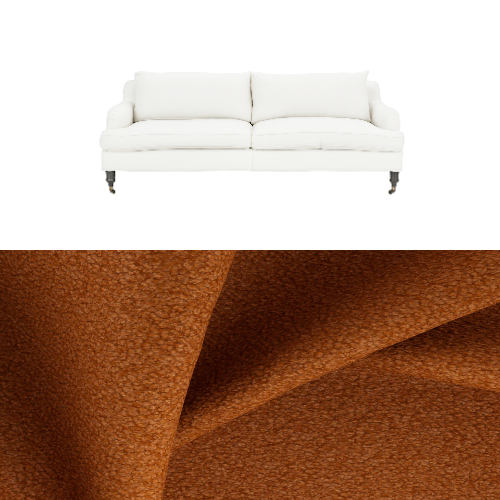 Klädsel till soffa Fogia Edward 2.5 sits svängd Tyg Gusto