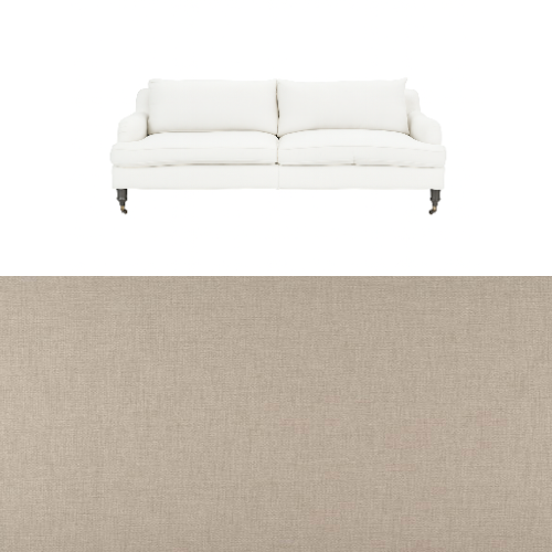 Klädsel till soffa Fogia Edward 2.5 sits svängd Tyg Lido