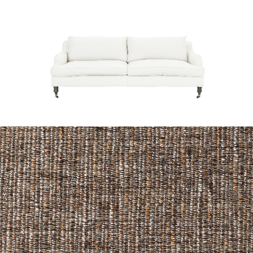 Klädsel till soffa Fogia Edward 2.5 sits svängd Tyg Picasso