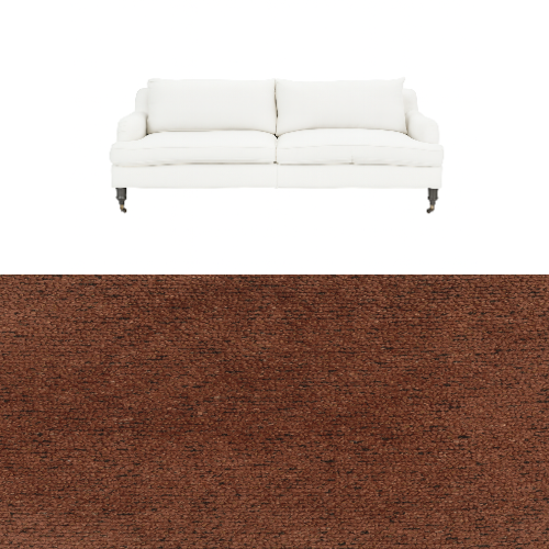 Klädsel till soffa Fogia Edward 2.5 sits svängd Tyg Venus