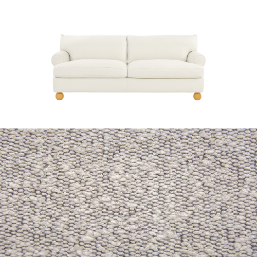 Klädsel till soffa Fogia Stockholm Tyg Ascot bouclé