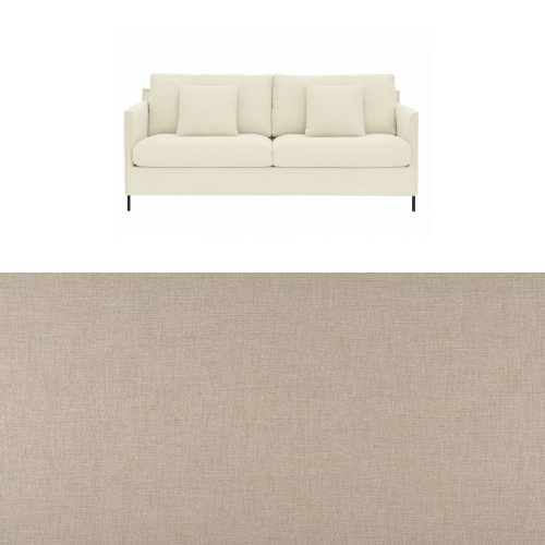 Klädsel till soffa Furninova Petito 3 sits Tyg Lido