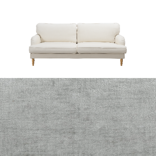 Klädsel till soffa Ikea Stocksund Tyg Belfast