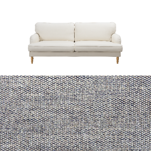 Klädsel till soffa Ikea Stocksund Tyg Bergamo