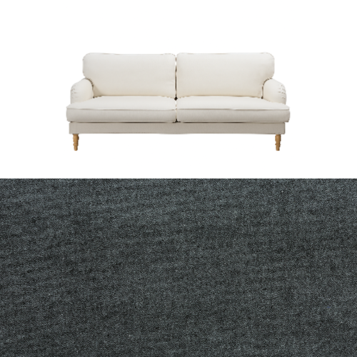 Klädsel till soffa Ikea Stocksund Tyg Claude