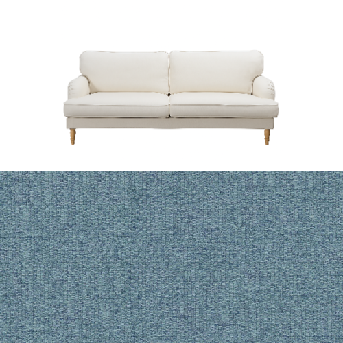 Klädsel till soffa Ikea Stocksund Tyg Davos