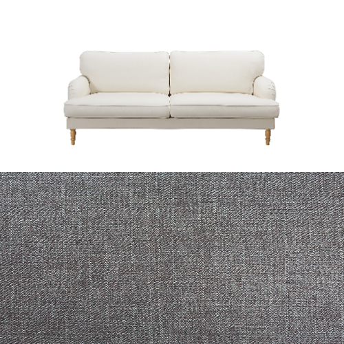 Klädsel till soffa Ikea Stocksund Tyg Linea