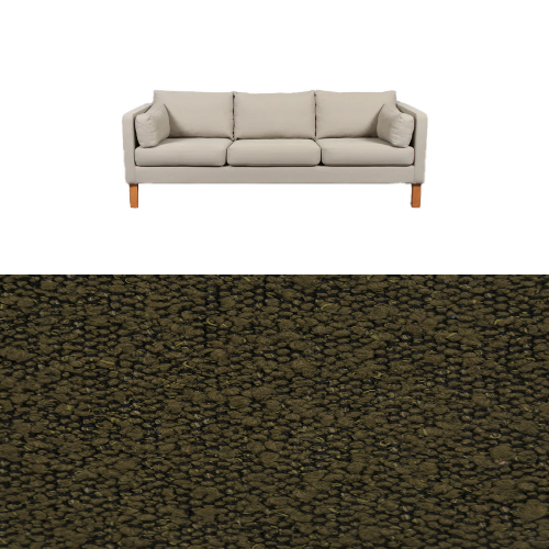 Klädsel till soffa Samsö 3-sits Tyg Ascot bouclé