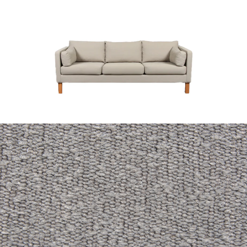 Klädsel till soffa Samsö 3-sits Tyg Ascot bouclé