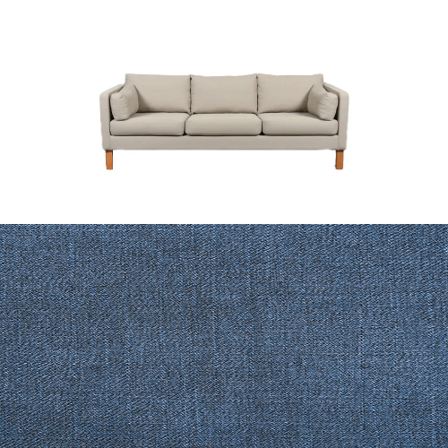 Klädsel till soffa Samsö 3-sits Tyg Linea