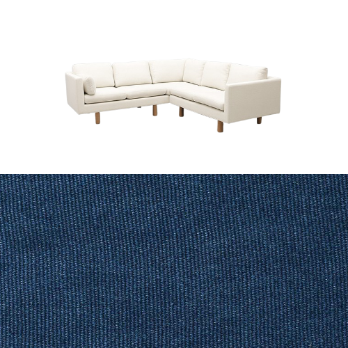 Klädsel till soffa Samsö hörnsoffa 5 sits Tyg Bali