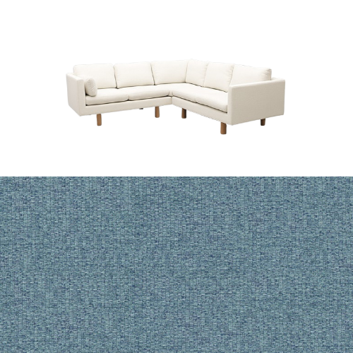 Klädsel till soffa Samsö hörnsoffa 5 sits Tyg Davos