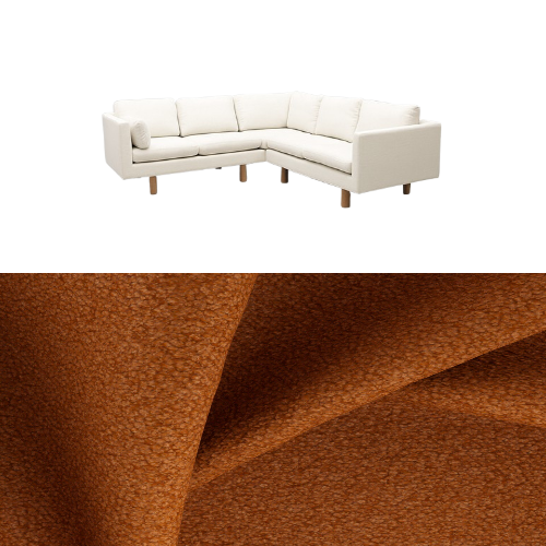 Klädsel till soffa Samsö hörnsoffa 5 sits Tyg Gusto