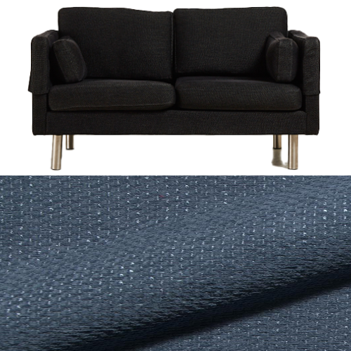 Klädsel till soffa Samsö 2-sits Tyg Aqua