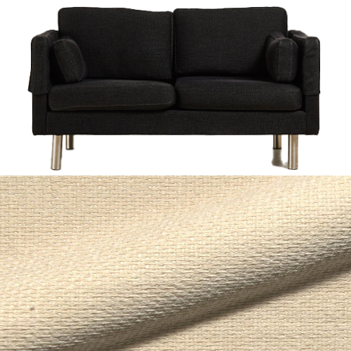 Klädsel till soffa Samsö 2-sits Tyg Aqua