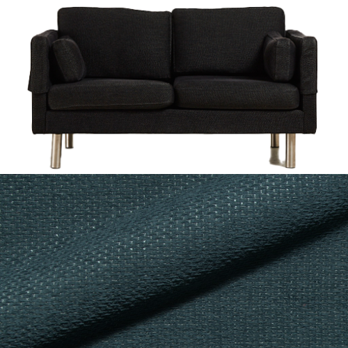 Klädsel till soffa Samsö 2-sits Tyg Aqua